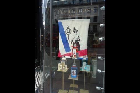 Penhaligons, Olympic window display